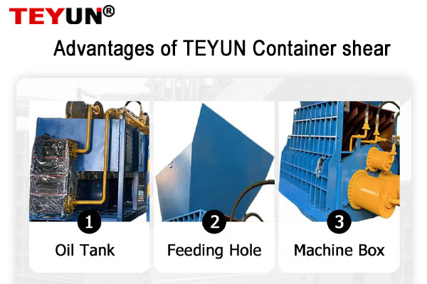 Ưu điểm của máy cắt container TEYUN
