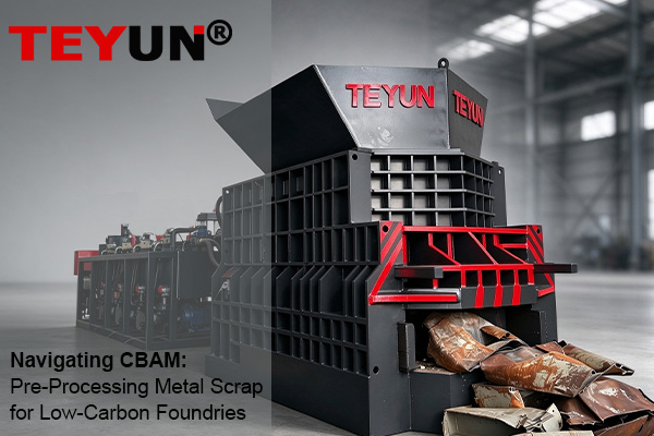 Điều hướng CBAM: Tiền xử lý phế liệu kim loại cho xưởng đúc carbon thấp