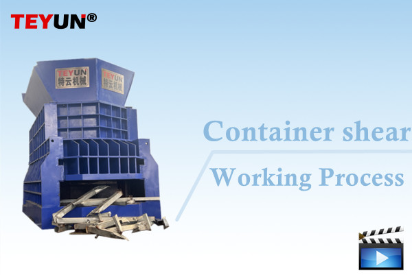 Quy trình làm việc của máy cắt container